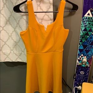 Never worn yellow dress